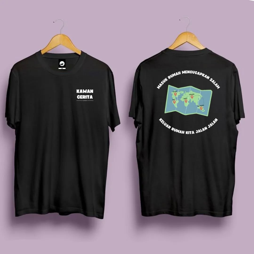 Kaos Series Original "Kawan Cerita Outdoor"